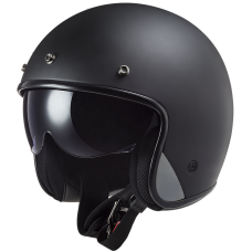Мотошолом LS2 OF601 BOB Solid Matt Black