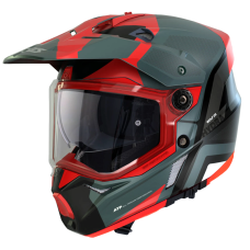 Мотошолом AXXIS WOLF DS Hydra B5 Matt Red