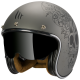 Мотошолом MT Le Mans 2 SV Skull Roses Matt Grey
