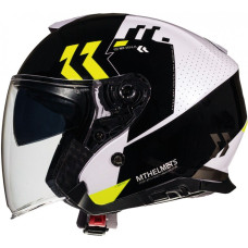 Мотошолом MT THUNDER 3 Jet Venus Gloss Pearl Fluor Yellow