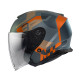 Мотошолом MT THUNDER 3 Jet Silton С4 Matt Orange L