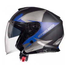 Мотошолом MT THUNDER 3 Jet Wing Matt Blue