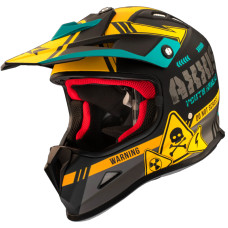 Мотошолом дитячий AXXIS Wolverine B3 Matt Yellow