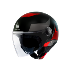 Мотошолом MT STREET Poke B5 Matt Red
