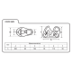 Моточохол Oxford Aquatex Highscreen TopBox Scooter 203x83x184 см