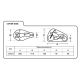 Моточохол Oxford Aquatex Highscreen Scooter 203x83x80 см