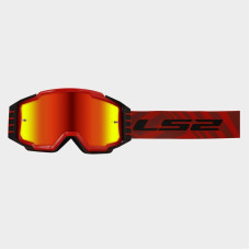 Маска кросова LS2 Charger Pro Goggle Red with Iridium Visor