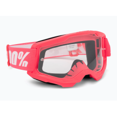 Маска кросова 100% STRATA Goggle II Pink - Clear Lens