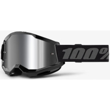 Окуляри 100% STRATA 2 Goggle Black - Mirror Silver Lens, Mirror Lens