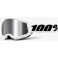 Дитячі окуляри 100% STRATA 2 Youth Goggle White - Mirror Silver Lens, Mirror Lens