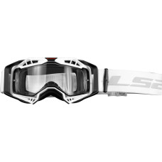 Маска кросова LS2 Aura White with Clear Visor