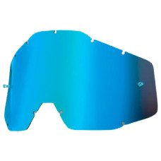 Лінза 100% RACECRAFT 2/ACCURI 2/STRATA 2 Replacement Lens Mirror Blue Anti-Fog