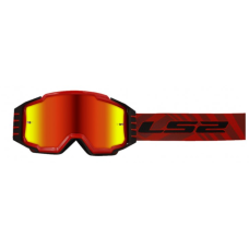 Маска кросова LS2 CHARGER PRO Red Mirror Lens