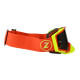 Маска кросова LAZER Goggle Race Style Red Yellow - Mirror Silver Lens
