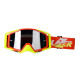 Маска кросова LAZER Goggle Race Style Red Yellow - Mirror Silver Lens