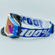 Маска кросова 100% Blue Yellow Mirror Blue Lens