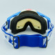 Маска кросова 100% Blue Yellow Mirror Blue Lens