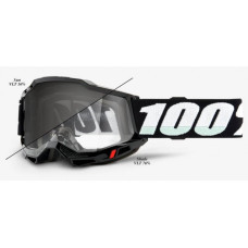 Маска кросова 100% Accuri 2 UTV/ATV SAND/OTG Goggle Black - Photochromic Lens
