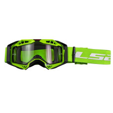 Маска кросова LS2 AURA Green Clear Lens