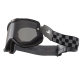 Маска кросова ретро Just1 Swing Chess Black - Grey One size
