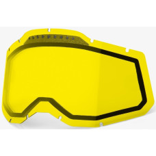 Лінза 100% RC2/AC2/ST2 Dual Vented Lens - Yellow, Dual Clear Lens