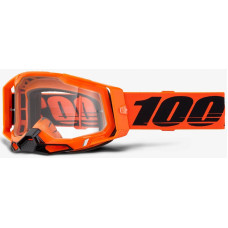 Окуляри 100% RACECRAFT 2 Goggle Neon Orange - Clear Lens, Clear Lens