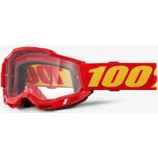 Окуляри 100% ACCURI 2 Goggle Red - Clear Lens, Clear Lens