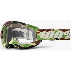 Окуляри 100% STRATA 2 Goggle War Camo - Clear Lens, Clear Lens