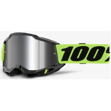Окуляри 100% ACCURI 2 Goggle Neon Yellow - Mirror Silver Lens, Mirror Lens