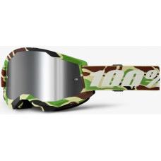 Окуляри 100% STRATA 2 Goggle War Camo - Mirror Silver Lens, Mirror Lens