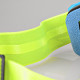 Маска кросова LAZER Goggle Race Style Blue Yellow - Mirror Silver Lens