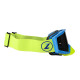 Маска кросова LAZER Goggle Race Style Blue Yellow - Mirror Silver Lens