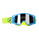 Маска кросова LAZER Goggle Race Style Blue Yellow - Mirror Silver Lens