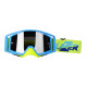 Маска кросова LAZER Goggle Race Style Blue Yellow - Mirror Silver Lens
