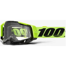 Окуляри 100% RACECRAFT 2 Goggle Neon Yellow - Clear Lens, Clear Lens