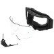 Маска кросова LEATT Velocity 5.5 Goggle Graphite, Mirror Platinum Lens