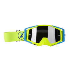 Маска кросова LAZER Goggle Race Style Yellow Fluo - Mirror Silver Lens