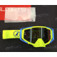 Маска кросова LAZER Goggle Race Style Yellow Fluo - Mirror Silver Lens