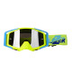 Маска кросова LAZER Goggle Race Style Yellow Fluo - Mirror Silver Lens