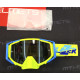 Маска кросова LAZER Goggle Race Style Yellow Fluo - Mirror Silver Lens