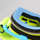 Маска кросова LAZER Goggle Race Style Yellow Fluo - Mirror Silver Lens