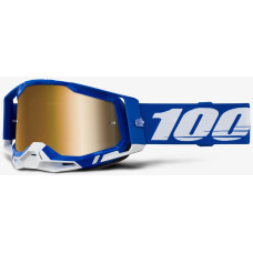 Окуляри 100% RACECRAFT 2 Goggle Blue - Mirror Gold Lens, Mirror Lens