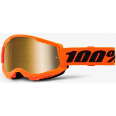 Окуляри 100% STRATA 2 Goggle Neon Orange - Mirror Gold Lens, Mirror Lens