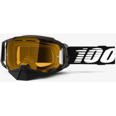 Окуляри 100% ARMEGA SNOWMOBILE Goggle Black - Yellow Lens, Colored Lens