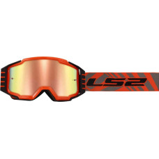 Маска кросова LS2 Charger Goggle Red with Iridium Visor