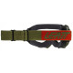 Маска кросова LEATT Velocity 4.5 Grey 58% Forest Green