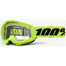 Дитячі окуляри 100% STRATA 2 Youth Goggle Neon Yellow - Clear Lens, Clear Lens