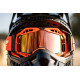 Маска кросова LS2 Aura Pro Goggle Black Orange with Iridium Visor