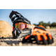 Маска кросова LS2 Aura Pro Goggle Black Orange with Iridium Visor