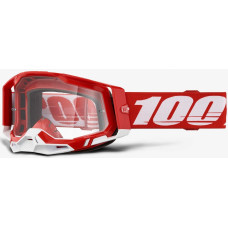 Окуляри 100% RACECRAFT 2 Goggle Red - Clear Lens, Clear Lens